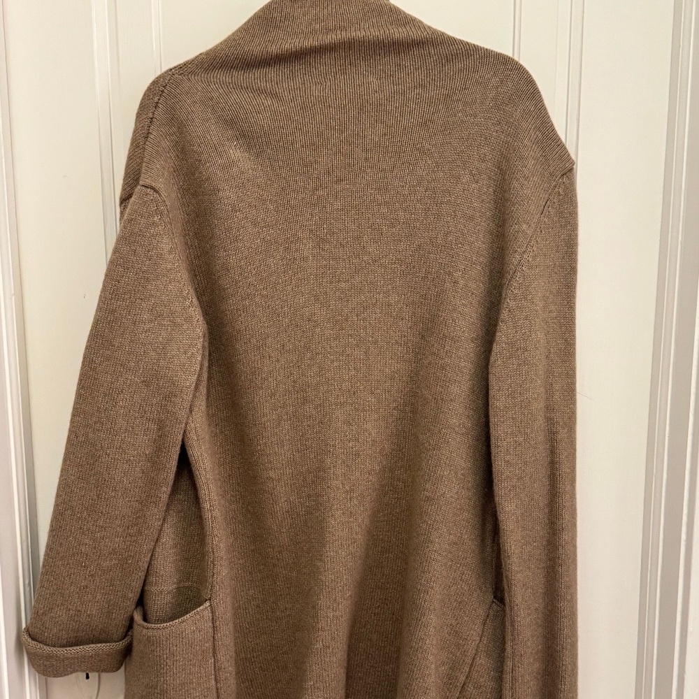 Toast Merino Angora Blend Cardigan Sweater Size L - Picture 5 of 8
